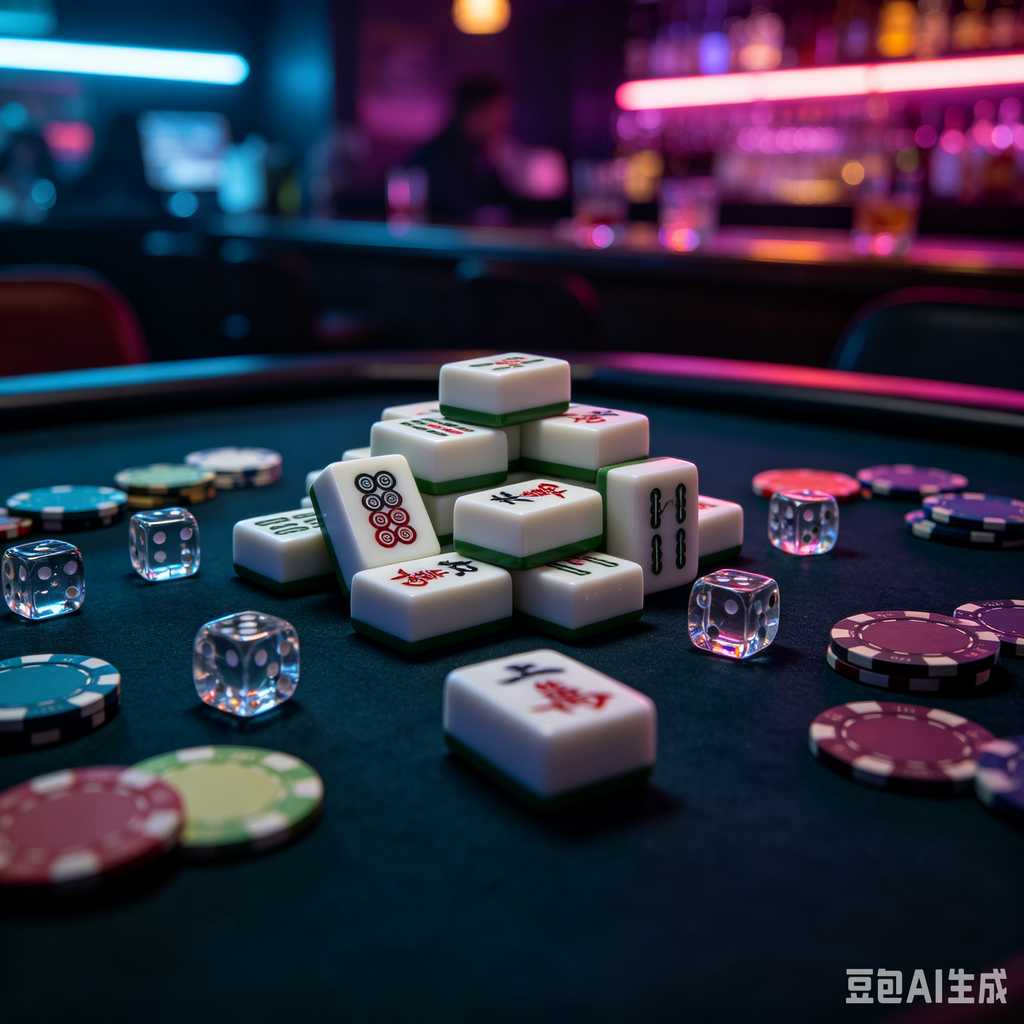 transparent acrylic mahjong set